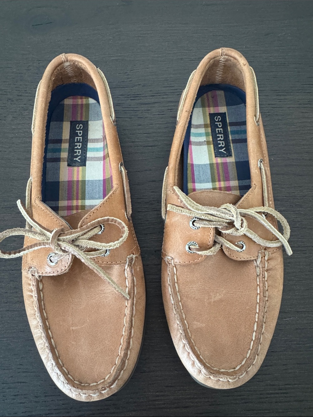 Womens Sperry Authentic Original™ 2-Eye Boat Shoe - Brown - Picture 2 of 11